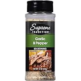 Supreme Tradition GARLIC & PEPPER Seasoning 12 oz, 1