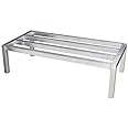 HEAVY DUTY ALUMINUM DUNNAGE RACKS - 20" X 48" X 12" RESTAURANT COMMERCIAL INDUSTRIAL