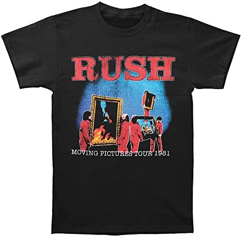 Amazon.com: Rush Men's Signals European 1983 Tour Slim Fit T-Shirt