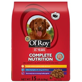 Amazon.com: PACK OF 3 - Ol' Roy Dinner Rounds Dry Dog Food, 15-Pound ...