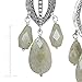 Silpada 'Flora' Natural Labradorite Beaded Chandelier Drop Earrings in Sterling Silver