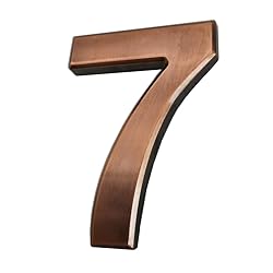 4 Inch Mailbox Numbers 7, Door Address Number