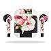 MightySkins Skin Compatible with Apple AirPods - Hibiscus | Protective, Durable, and Unique Vinyl Decal wrap Cover | Easy to Apply, Remove, and Change Styles | Made in The USA