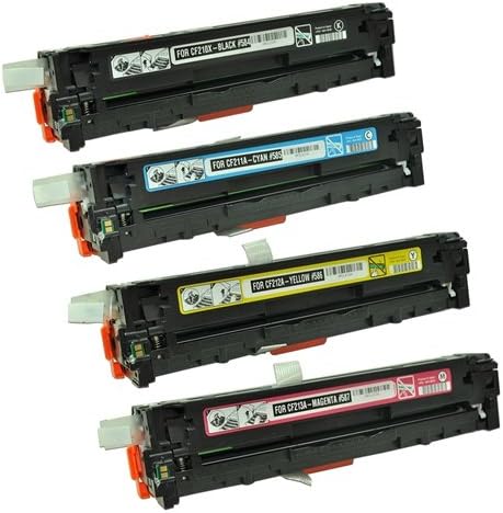Generic Remanufactured Toner Cartridge Replacement for HP 131A ( Black,Cyan,Magenta,Yellow , 4-Pack )
