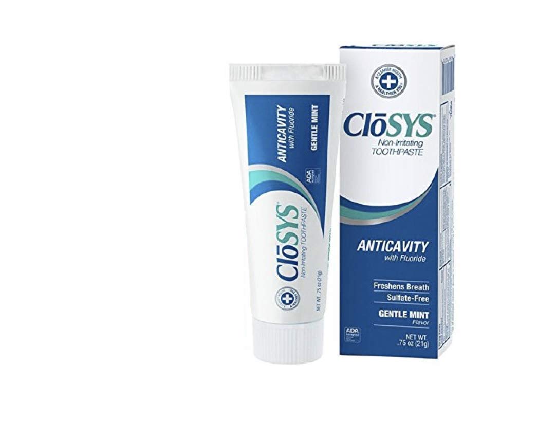 CloSYS Fluoride Toothpaste, 7 Ounce, Gentle Mint, Whitening, Sulfate Free,: Beauty
