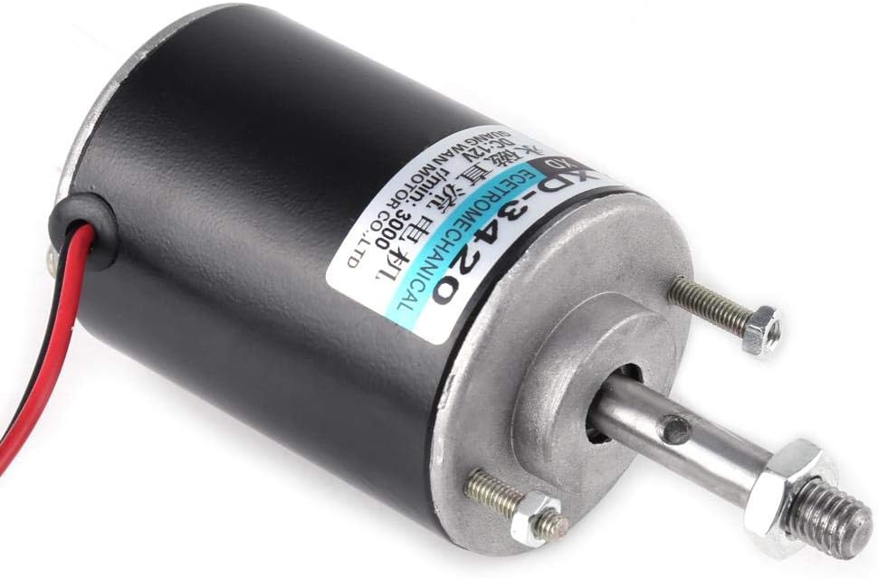 High Torque Permanent Magnet DC Motor, 12/24V 30W High Speed CW/CCW DC Motor For DIY Generator(12V, 3500RPM) - - 