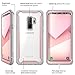 i-Blason Case for Galaxy S9+ Plus 2018 Release, Ares Full-body Rugged Clear Bumper Case with Built-in Screen Protector (Pink)