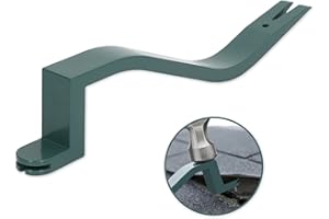Gugxiom Shingle Removal Tool, Roof Shingle Remover Snake Roofing Tools Nail Remover Pry Bar for Safe Roof Shingles Replacemen
