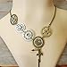 100 Grams Assorted Machine Clock Cog Wheel Gear Punk Steampunk Charm Pendant Connector for Necklace Bracelet Anklet DIY Jewelry Making Accessories