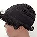 AIWEISE Human Hair Short Bob Wigs Short Pixie Cut Wigs Layered Cut Wig for Black Women