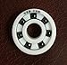 VXB 608 Full Ceramic Skate Bearing White Ceramic ZrO2 Rings with Si3N4 Black Balls 8x22x7 Ball Bearings VXB Brand