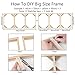 Canvas Wood Stretcher Bars Painting Wooden Frames for Gallery Wrap Oil Painting Posters, Modern Life Accessory, 8