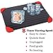 Chiachi Defrosting Tray - Thaws Frozen Food Faster The Quicker and Safest Way to Defrost Meat or Frozen Food Quickly