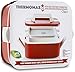 Ozeri Thermomax Stackable Lunch Box and Double-wall Insulated Food Storage Container, Red