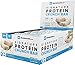 Bodybuilding Birthday Cake Signature Protein Crunch Bar | 20g Whey Protein Low Sugar | Gluten Free No Artificial Flavors | 12 Barsthumb 1