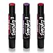 Slimline Tinted Lip Balm, 3 Pack, Organic & Natural, With Organic Coconut Oil, Organic Beeswax, Shea Butter. Moisturizes & Protects Your Dry Chapped Lips, with a Hint of Flattering Color. No Chemicals