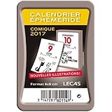 Calendrier éphéméride Comique Lecas 2025 - Bloc Feuillets 1 Jour Par Page, Format 6x9