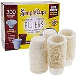Disposable Filters for Use in Keurig&reg; Brewers - Simple Cups - 300 Replacement Filters - Use Your Own Coffee in K-cups