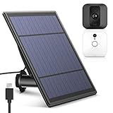 MYRIANN Solar Panel for Blink XT XT 2 Security Camera, Wall Mount Outdoor Weather Proof Solar Power Charging Panel for Blink XT XT 2 Home Security Camera System
