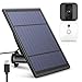 MYRIANN Solar Panel for Blink XT XT 2 Security Camera, Wall Mount Outdoor Weather Proof Solar Power Charging Panel for Blink XT XT 2 Home Security Camera System