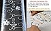 DUOFIRE Window Film Privacy Window Film Frosted Glass Film Static Cling Glass Film No Glue Anti-UV Window Sticker for Bathroom Bedroom Living Room (White Flower-DP014W, 23.6in. x 78.7in.)