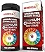 9 Parameter Premium Urinalysis Test Strips for UTI, Ketones, pH, Protein, Blood, Kidney, Liver Problems | FDA Approved| (100 Strips) Detailed Instructions |Measure Ketones & More | Accurate, Res
