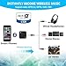 Bluetooth Receiver Adapter for Home Stereo with Bluetooth 4.2, Car Bluetooth Audio Adapter, NFC, One-Drive-Two, AptX-Low Latency, Built in MiC, for Home and Car Music Streaming Sound Systemthumb 2