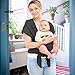 InnooBaby Baby Wrap Carrier Natural Cotton Nursing Baby Sling Suitable for Newborns to 35 lbs Lifetime Guarantee Breastfeeding Sling Soft Safe and Comfortable Nice Baby Shower Gift Black