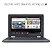 ASUS Chromebook Flip C213SA-YS02 11.6 inch Ruggedized & Spill Proof, Touchscreen, Intel Dual-Core Apollo Lake N3350 , 4GB DDR4 RAM, 32GB Flash Storage, USB Type-C, Supports Android Apps