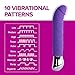 Vibrator Adult Toy Dildo Vagina Sex Things for Couples Upgraded Silicone 10 Speed G Spot Vagina and Clitoris Vibrating Vibrator, Lyps