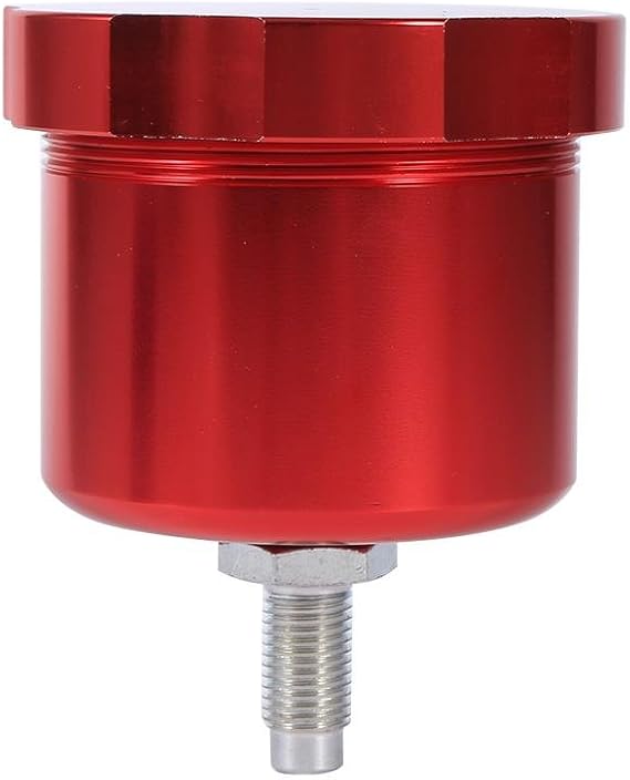 Keenso D/&eacute;rive de R/&eacute;servoir dHuile Hydraulique de Frein /&agrave; Main Universel pour R/&eacute;servoir de Fluide de Carburant /&agrave; Frein /&agrave; Main Red Hydraulique Frein /&Agrave; Main
