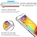 LeYi for Galaxy Note 3 Case with [2 Pack] Tempered Glass Screen Protector for Girls Women, Shiny Cute Moving Quicksand Liquid Clear TPU Protective Phone Case for Samsung Galaxy Note 3 Rose Gold