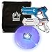 Dynasty Toys Outside Games Laser Tag and LED Ultimate Flying Disc Set with Drawstring Bag