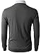 H2H Casual Cardigan for Men Gray US M/Asia L (CMOCAL012)