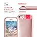 LAMEEKU iPhone SE 2nd Generation Wallet Case, iPhone 7/8 Card Holder case, Shockproof Apple 8 Leather case with Hidden Credit Card Holder, Protective Cover for Apple iPhone 8/7/SE 4.7inch Rose Gold