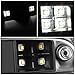 Black Housing 3D LED Light Bar 3rd Third Tail Brake Lamp for Mazda B-Series 94-10 / Ford F250 F350 Super Duty 99-16