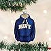 Old World Christmas Ornaments: Navy Glass Blown Ornaments for Christmas Tree, Hoodie
