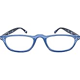 Incredible Bargains The Magnolia Rectangle Half Frame Reading Glasses, Half Rim Readers, Unisex Cheaters