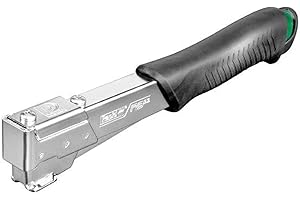 Rapid R311 Hammer Tacker for Roofing/Membranes/Carpeting, Strong All-Steel Construction, Hammer Stapler, Uses Flatwire Staples No. 140, 6-12mm, Blister Pack (5000005), Metal