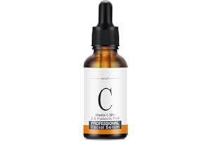 Vitamin C Serum for Face, 20% Vitamin C Face Serum with Vitamin E & Hyaluronic Acid, Tone, Fine Lines & Wrinkles, Facial Mois