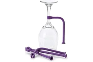 Flexible and Adjustable Wine Glass Dishwasher Holder for Wine Glass Stemware Saver 4Pcs Set Attractive and Professional