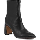 MIA Women's Thiva Block Heel Pointed Toe Dress Booties