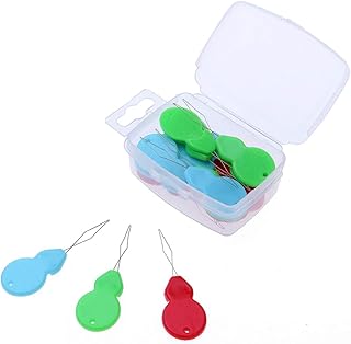 Ultnice Nadeleinfädler / Einfädelhilfe für das Nähen von Hand, 20 Stück, Kunststoff, mit Klarsichtbox, für Bastelprojekte