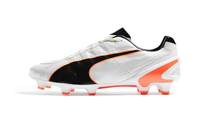 puma king white orange