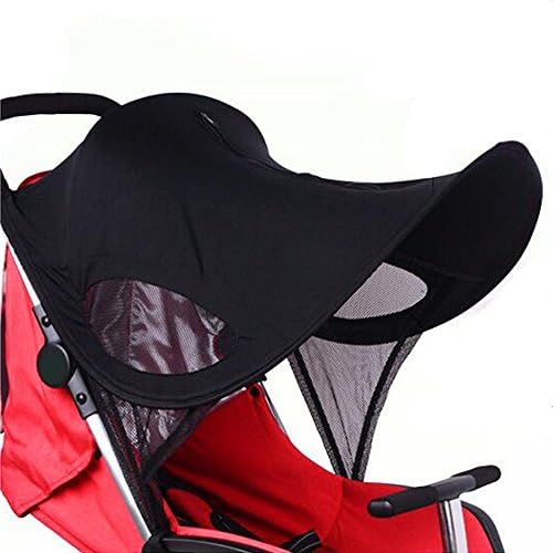 Vevetin Universal Baby Stroller Sunshade Prams Pushchairs Sun Shade Sun Shield Cover Black