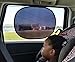 VATI Sun Visor Extender,Car Day and Night Anti-Glare Visor, 2 in 1 Automobile Sun Anti-UV Block Visor Non Glare Anti-Dazzle Sunshade Mirror Goggles Shield for Driving Goggles