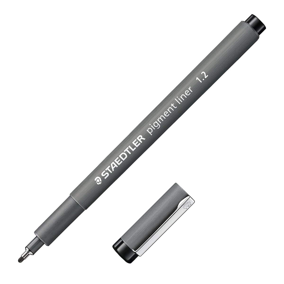 Staedtler 308 12-9 Pigment Liner, Black, Stroke Thickness: 1.2 mm