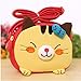 Cafurty kids Purse Cute 3D Cat Design Children Cartoon Messenger Bag Kids Shoulder Bag Crossbody Handbag - Yellow
