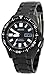 SEIKO Men's SKZ329 Diver's Stainless Steel Black Dial Watch