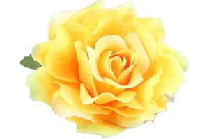 Lovefairy Beautiful Rose Flower Hair Clip Pin up Flower Brooch for Party Travel Festivals